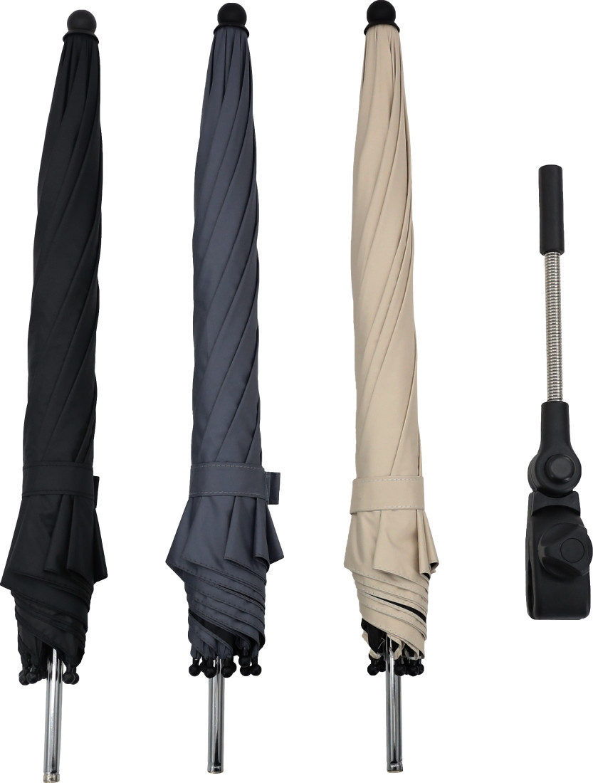 Ding Zwart UV Buggy Parasol