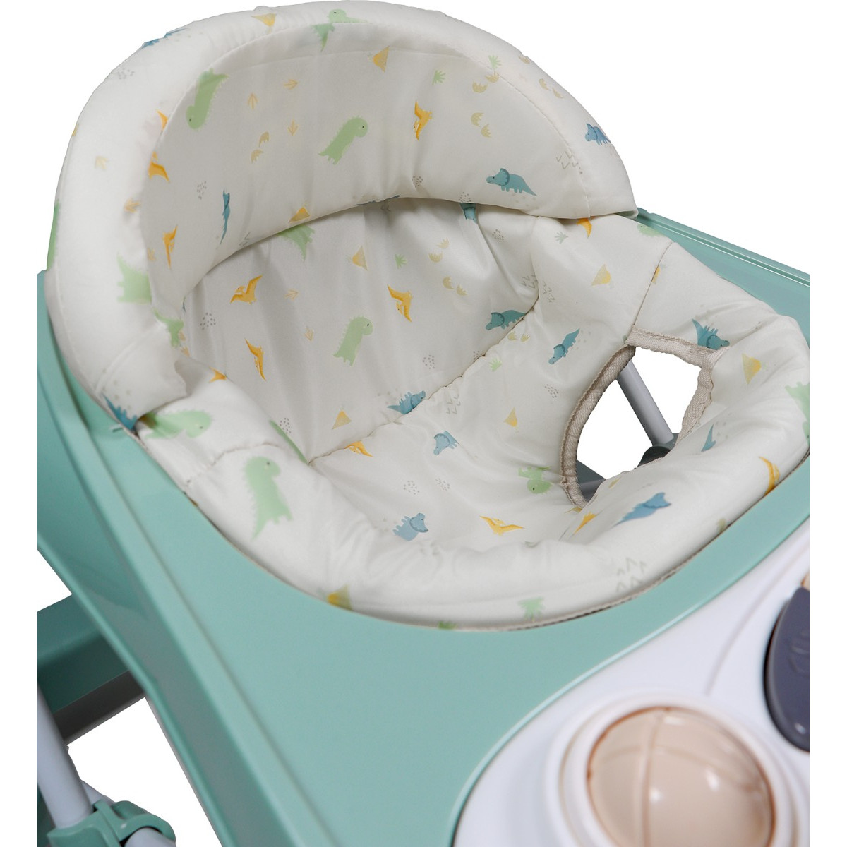 Tryco Baby Walker Dinosaurus Stonegreen Loopstoel