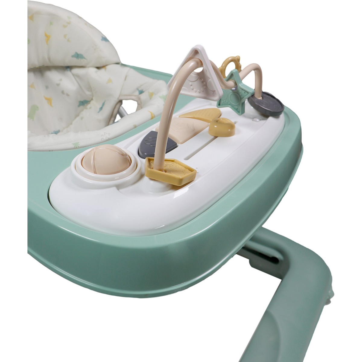 Tryco Baby Walker Dinosaurus Stonegreen Loopstoel