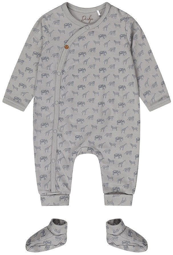 Dirkje Organic Faded Blue Maat 44 Boxpakje met Slofjes