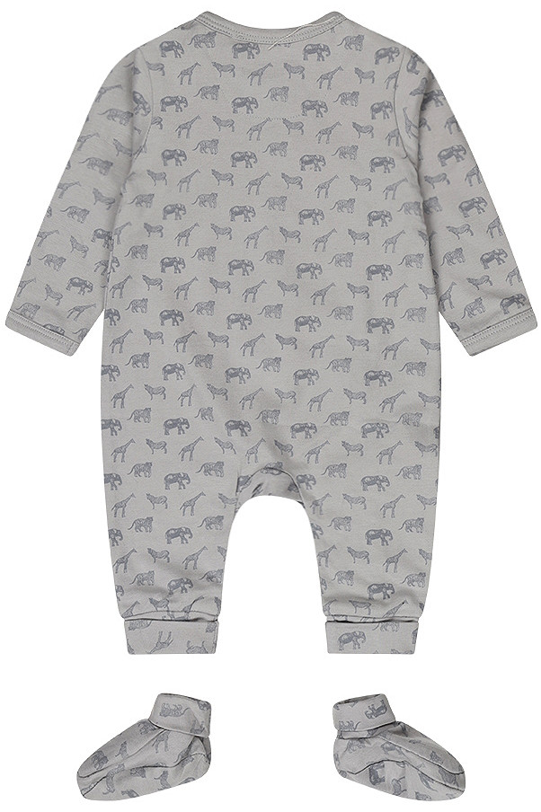 Dirkje Organic Faded Blue Maat 62 Boxpakje met Slofjes