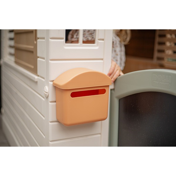Dolu Garden Wit/Roze Speelhuisje met Accessoires