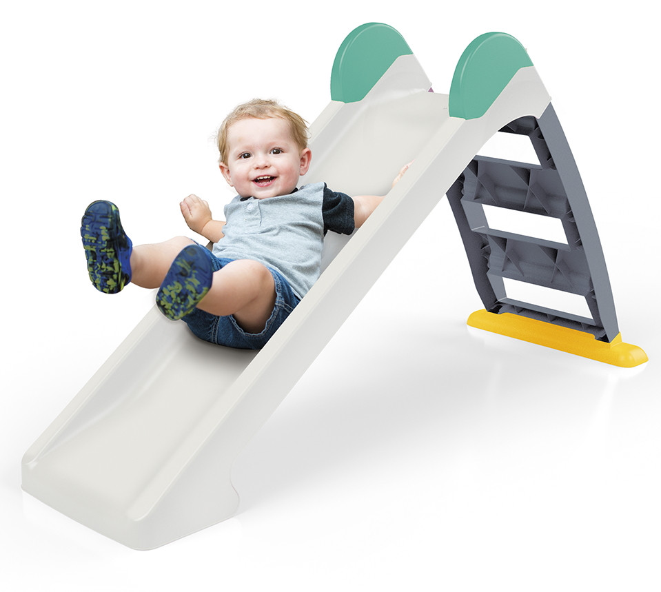 Dolu Grijs/Wit Water Glijbaan