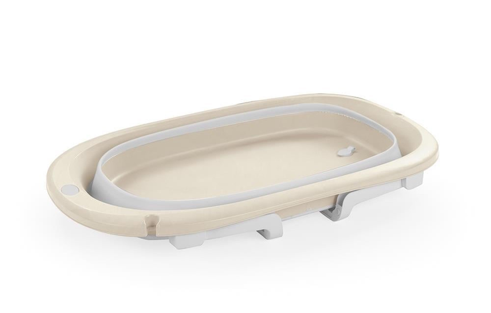 Dolu Relax Beige 3-delige Opvouwbare Badset