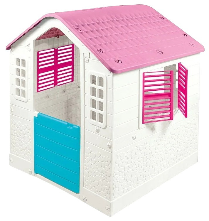 Dolu Roze/Wit Speelhuisje