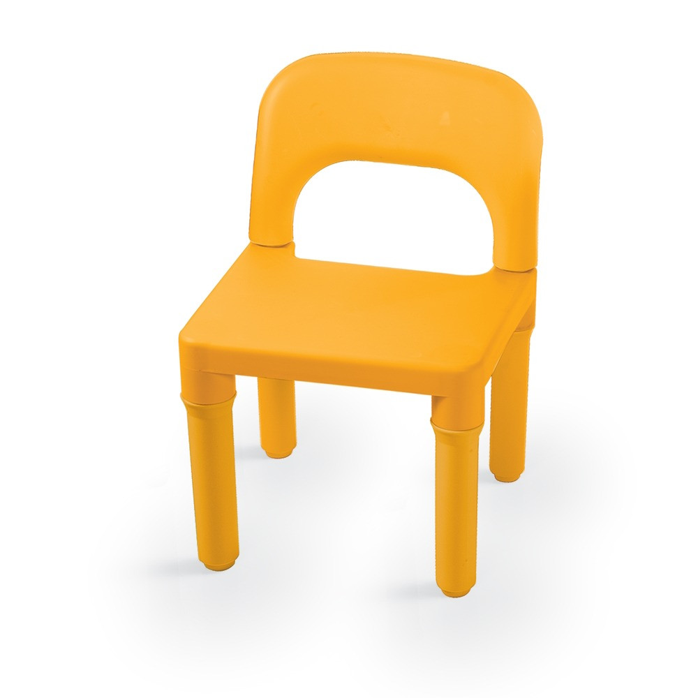 Dolu Turquoise/Geel Kinder Tafel met Stoeltjes