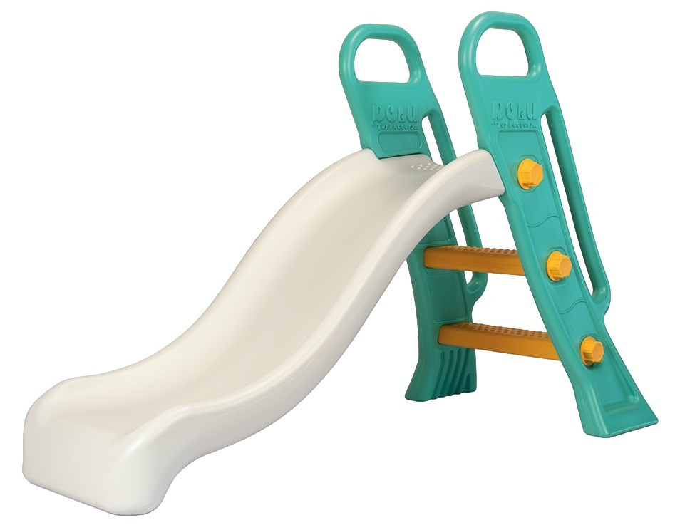 Dolu Turquoise/Geel Junior Glijbaan