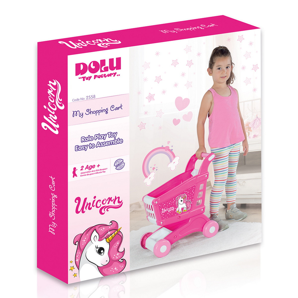 Dolu Unicorn Winkelwagentje