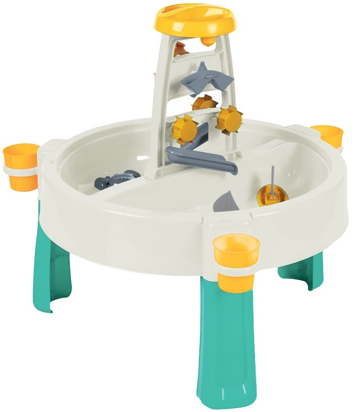 Dolu Wit/Turquoise Zand- en Watertafel
