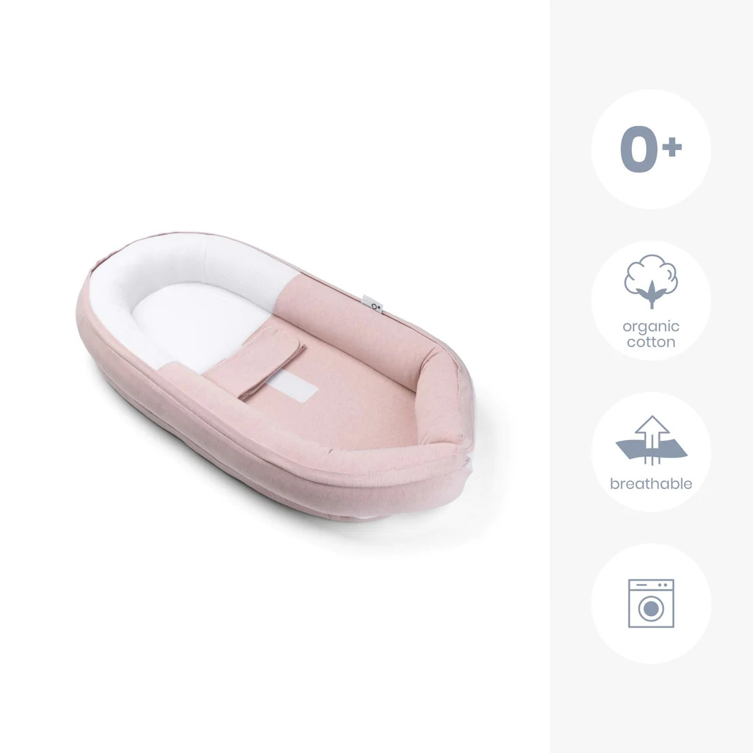 Doomoo Cocoon Chine Pink Babynest