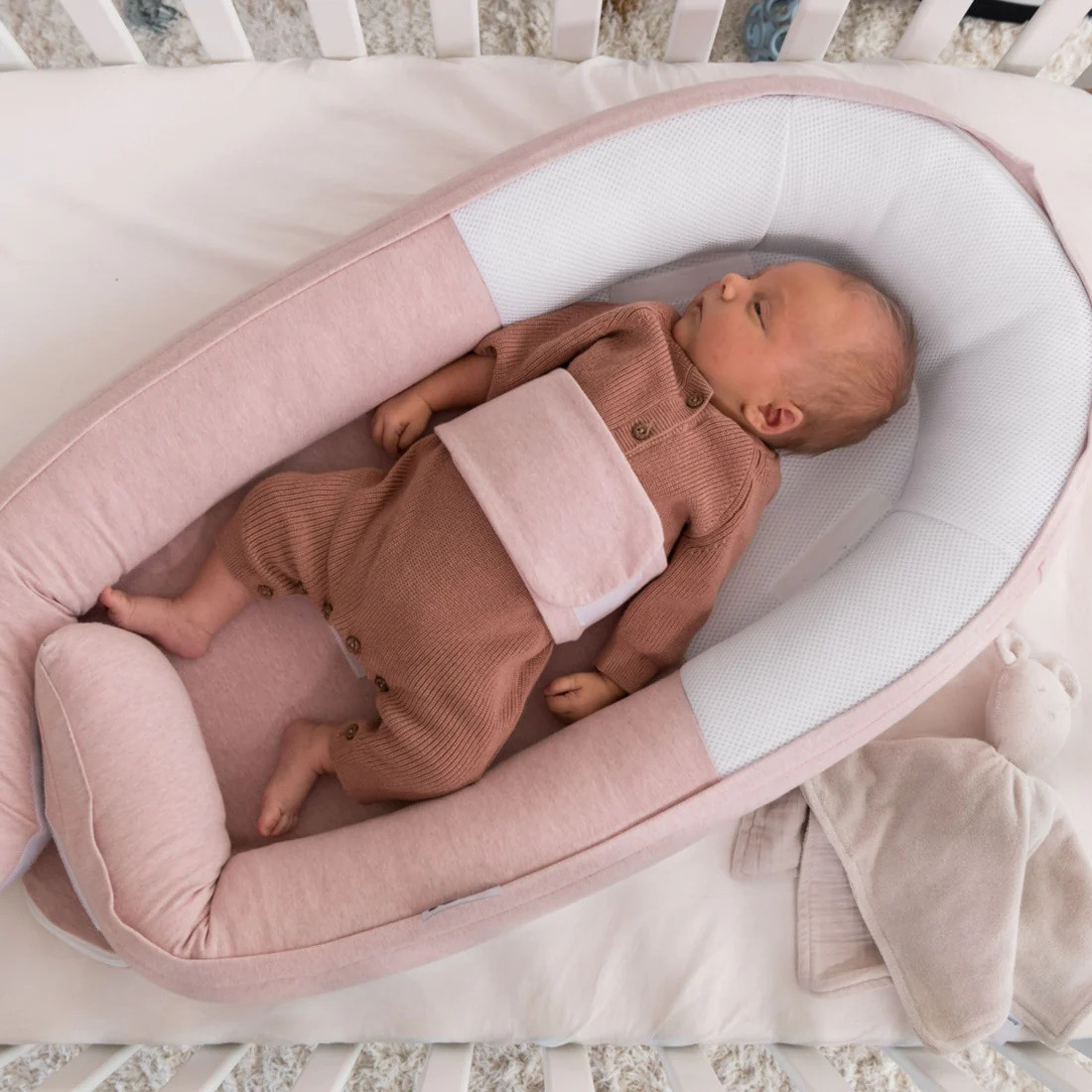 Doomoo Cocoon Chine Pink Babynest