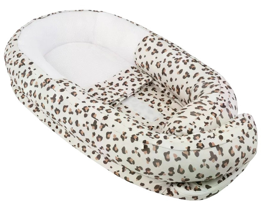 Doomoo Cocoon Leopard Cream Babynest