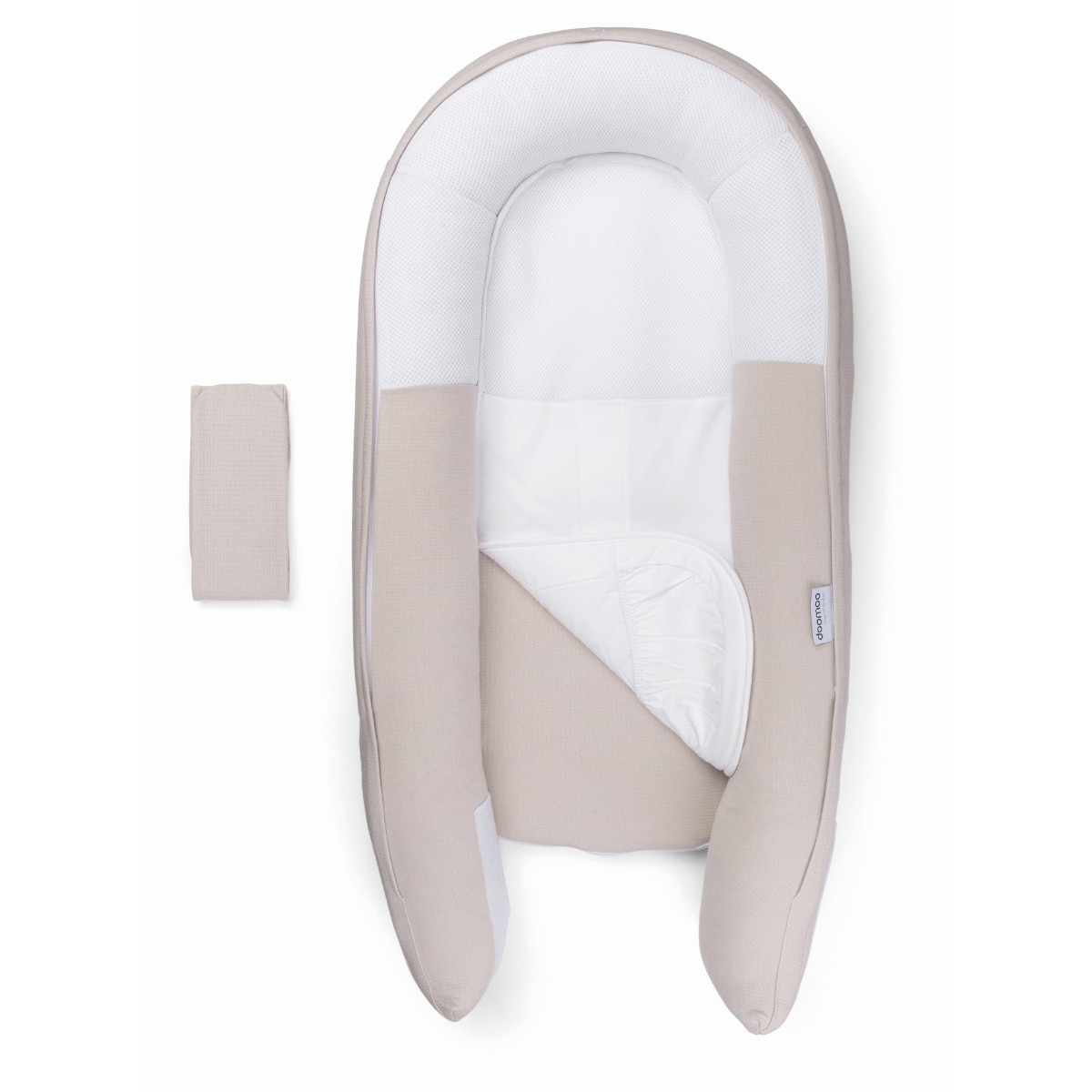 Doomoo Cocoon Pad White Inlegkussen