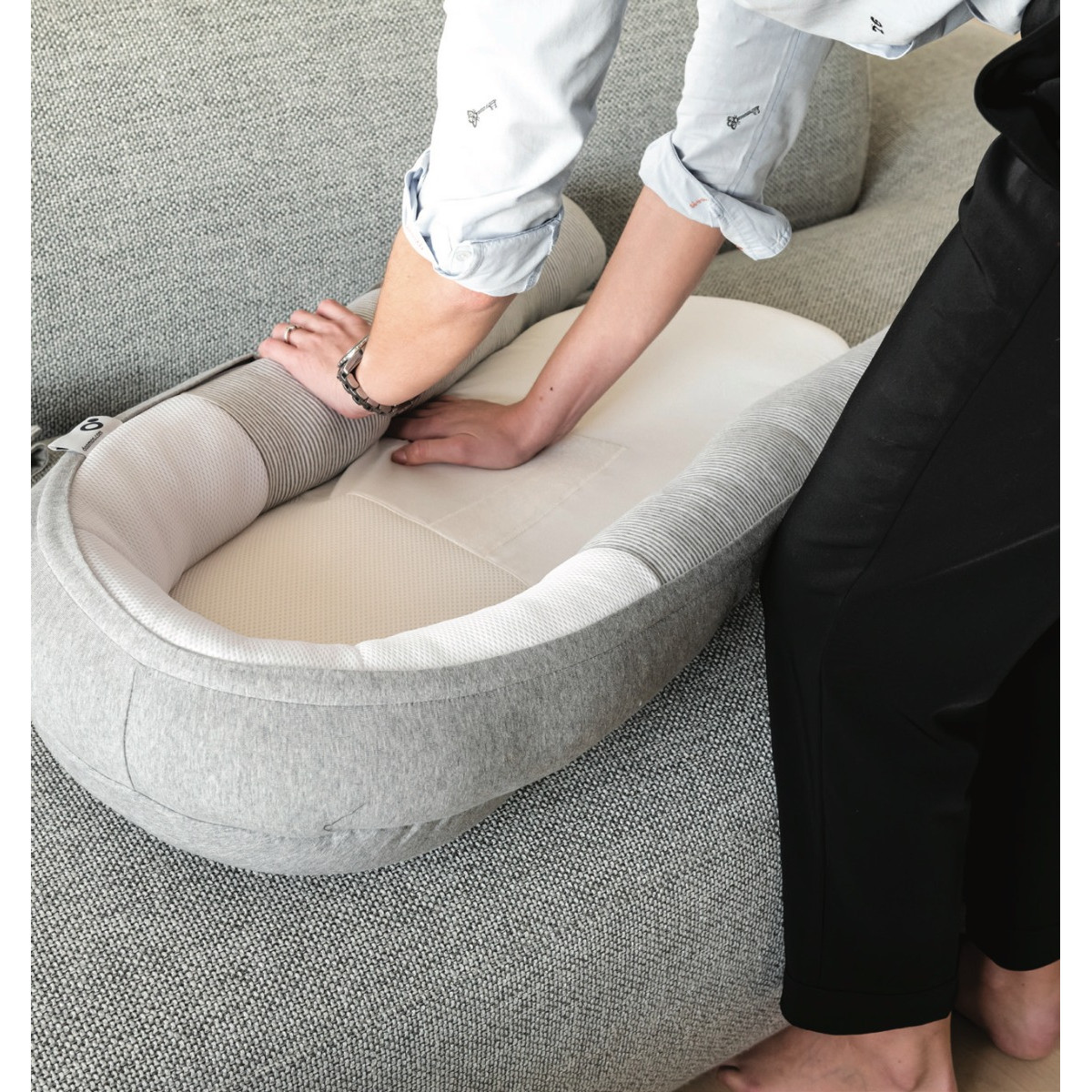 Doomoo Cocoon Pad White Inlegkussen