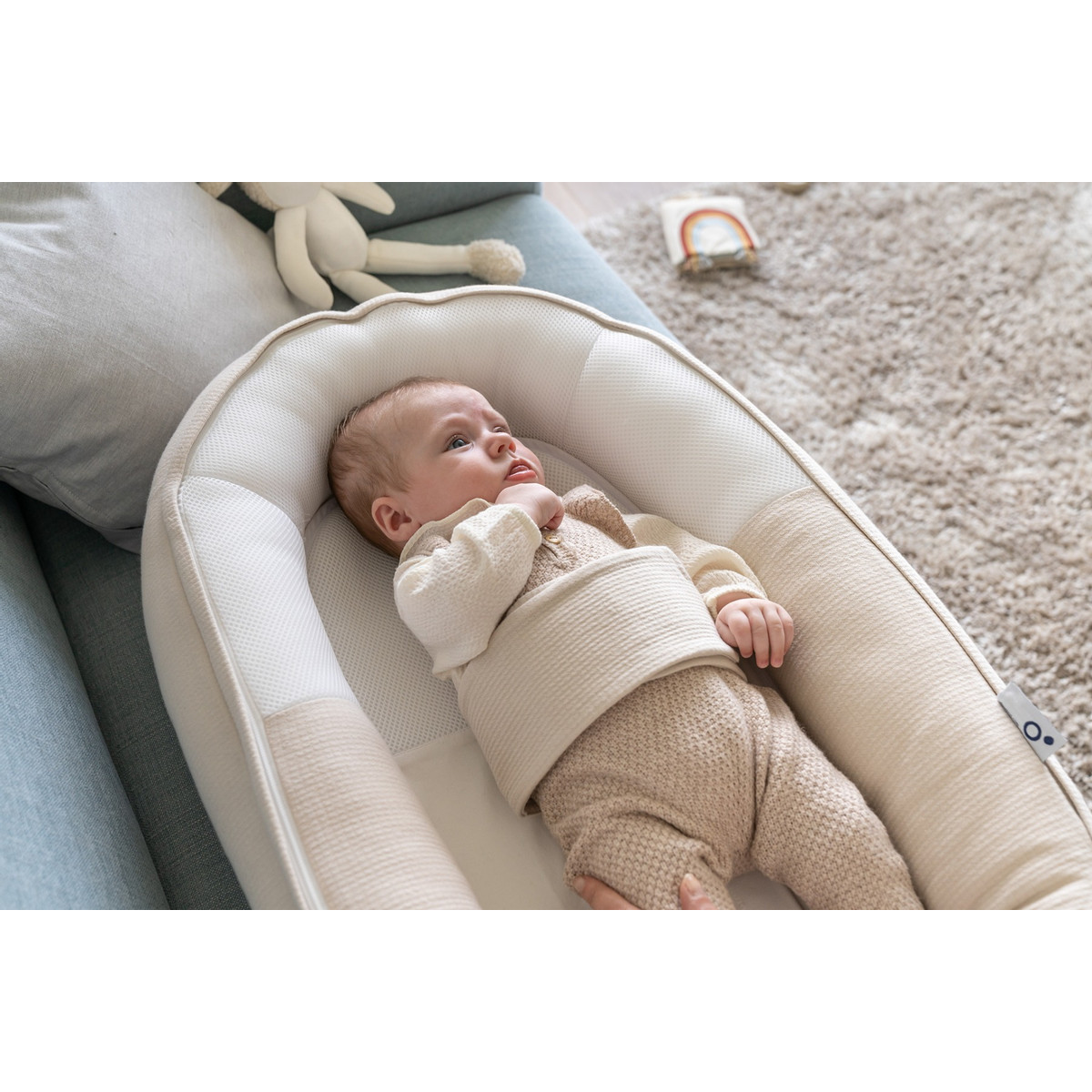 Doomoo Cocoon Pad White Inlegkussen