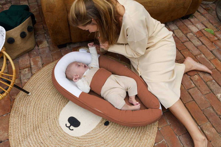 Doomoo Cocoon Tetra Jersey Terracotta Babynest