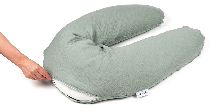 Doomoo Comfy Big Tetra Green Voedingskussenhoes