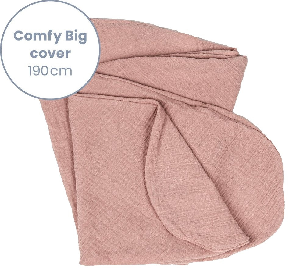 Doomoo Comfy Big Tetra Pink Voedingskussenhoes