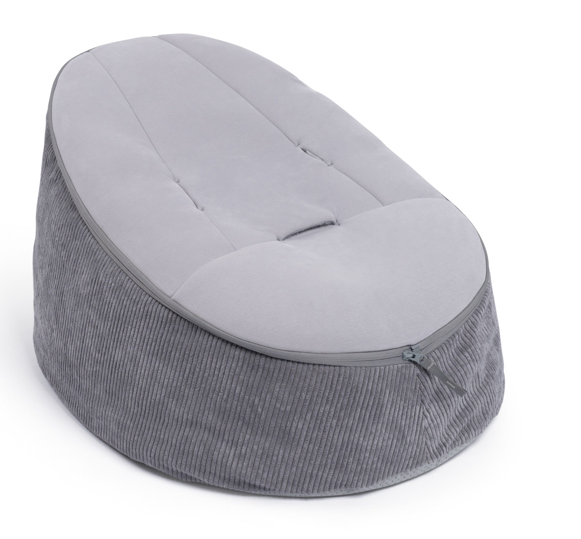 Doomoo Seat'n Grow Grey Zitzak