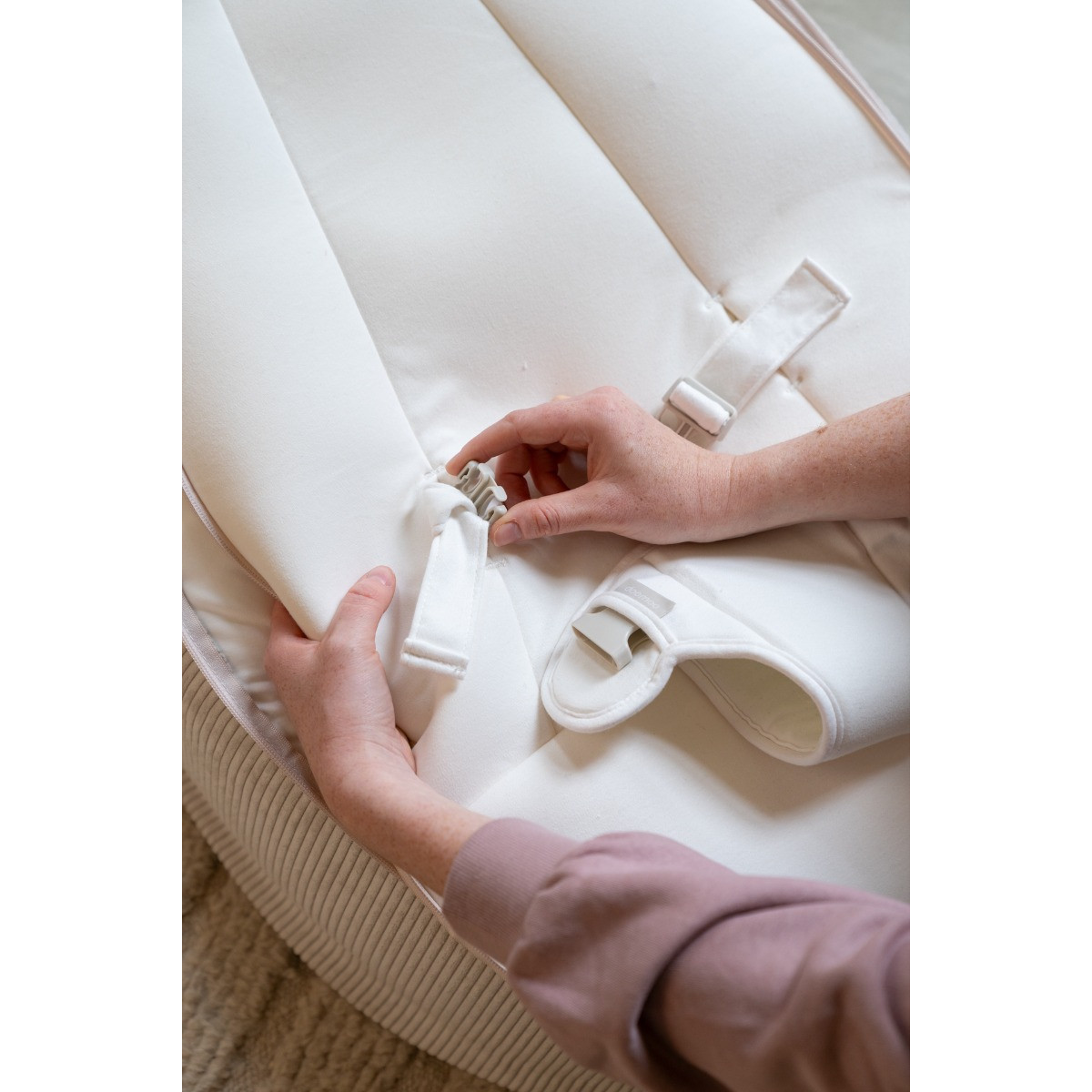 Doomoo Seat'n Grow Grey Zitzak