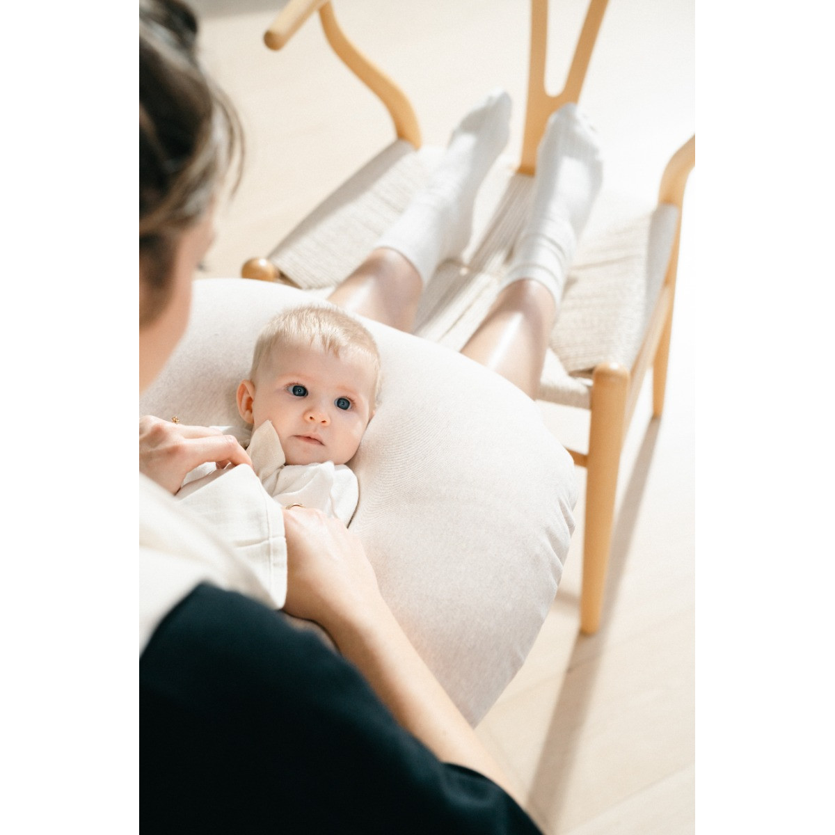 Doomoo Softy Chine Sand Voedingskussen