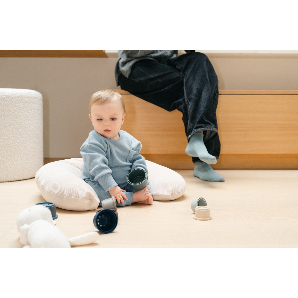 Doomoo Softy Corduroy Sand Voedingskussen