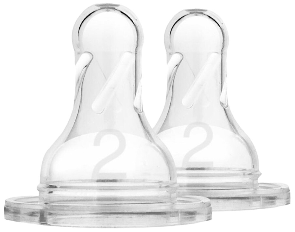 Dr Brown's Fase 2 Smalle Hals Speen 2 stuks