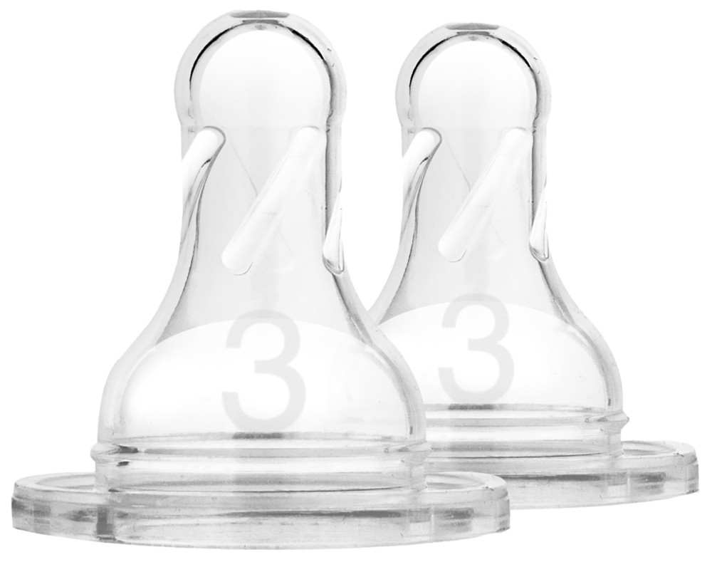 Dr Brown's Fase 3 Smalle Hals Speen 2 stuks