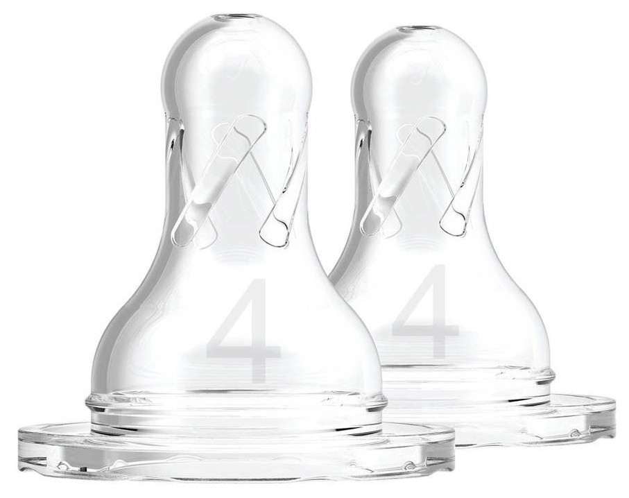 Dr Brown's Fase 4 Smalle Hals Speen 2 stuks