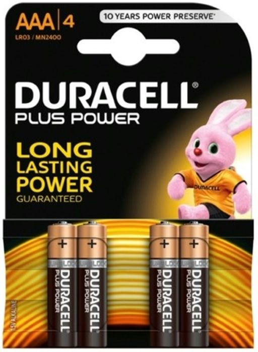 Duracell Plus AAA Batterijen