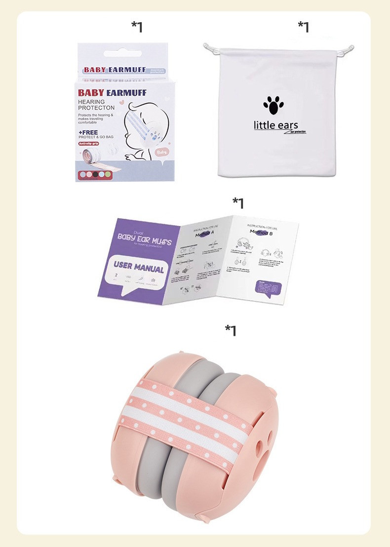 Eco Baby Wit Baby Gehoorbeschermers