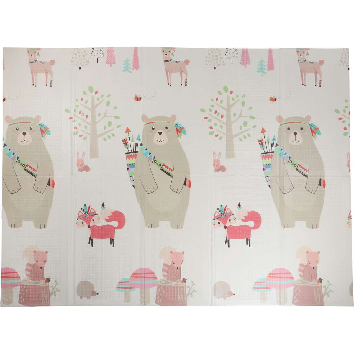 Eco Toys 200 x 150 cm Beer Omkeerbare Speelmat