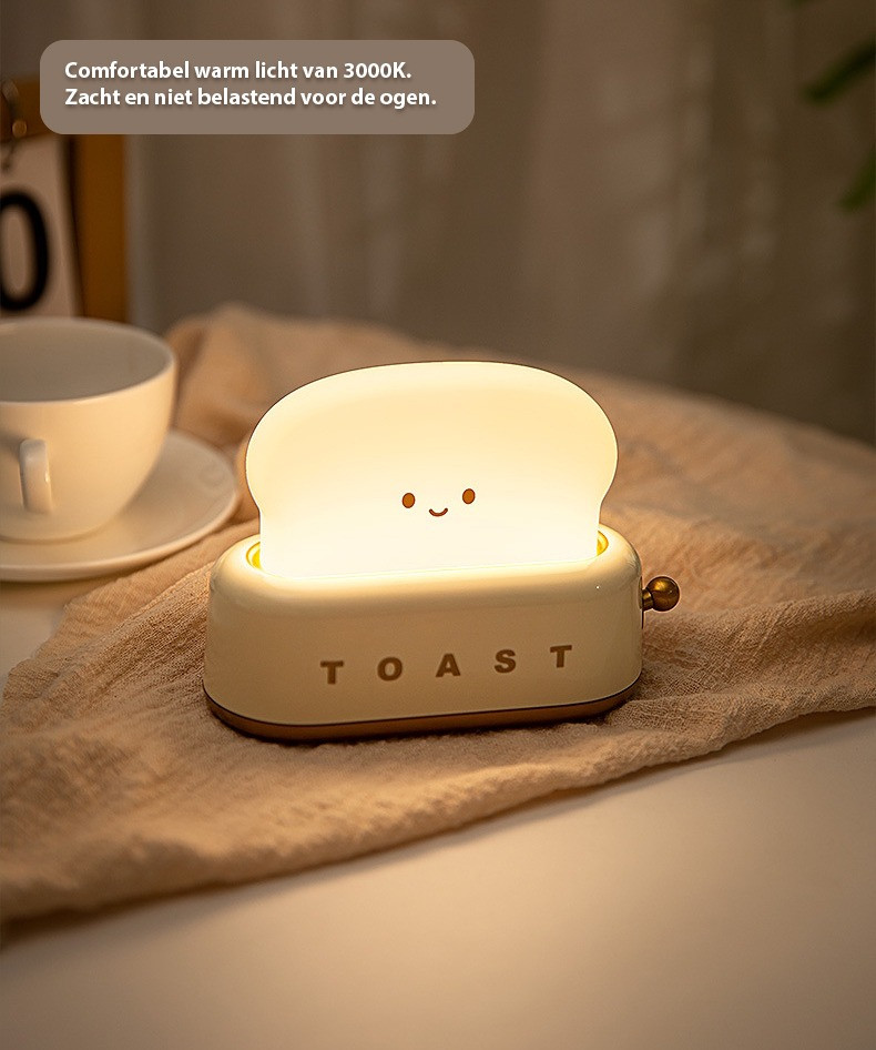 Eco Toys Roze Broodrooster Nachtlampje