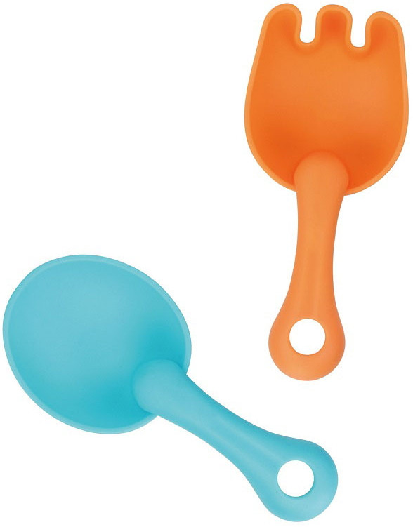Eco Toys Blauw/Geel 6-delige Opvouwbare Emmerset