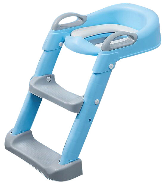 Eco Toys Blauw Toilettrainer met Trapje