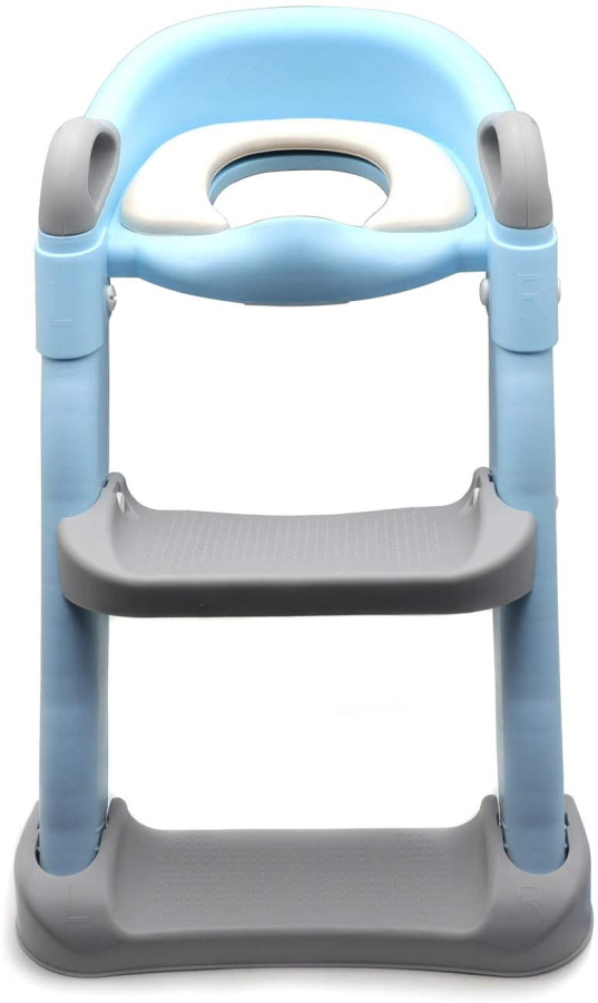 Eco Toys Blauw Toilettrainer met Trapje