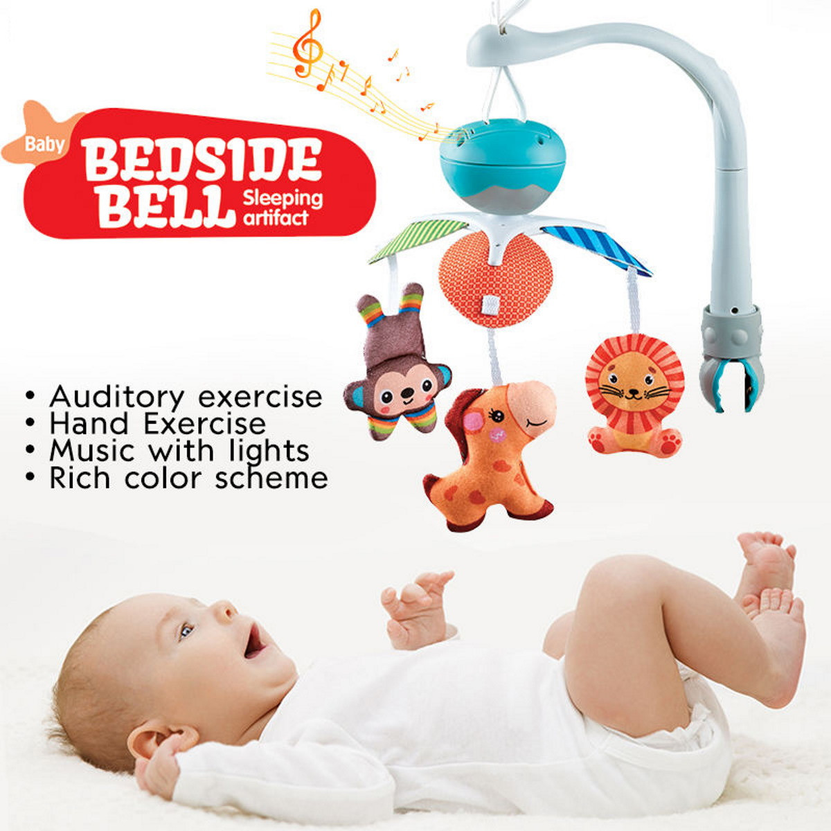 Eco Toys Animals Muziekmobiel