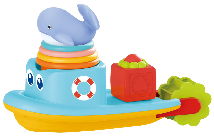 Eco Toys Boot Blauw Badspeeltje