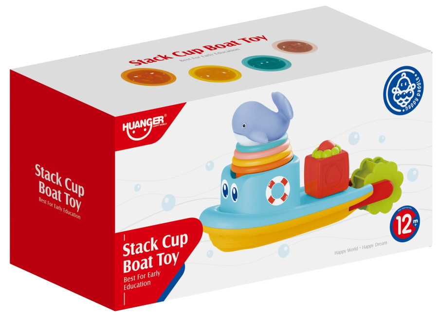 Eco Toys Boot Blauw Badspeeltje