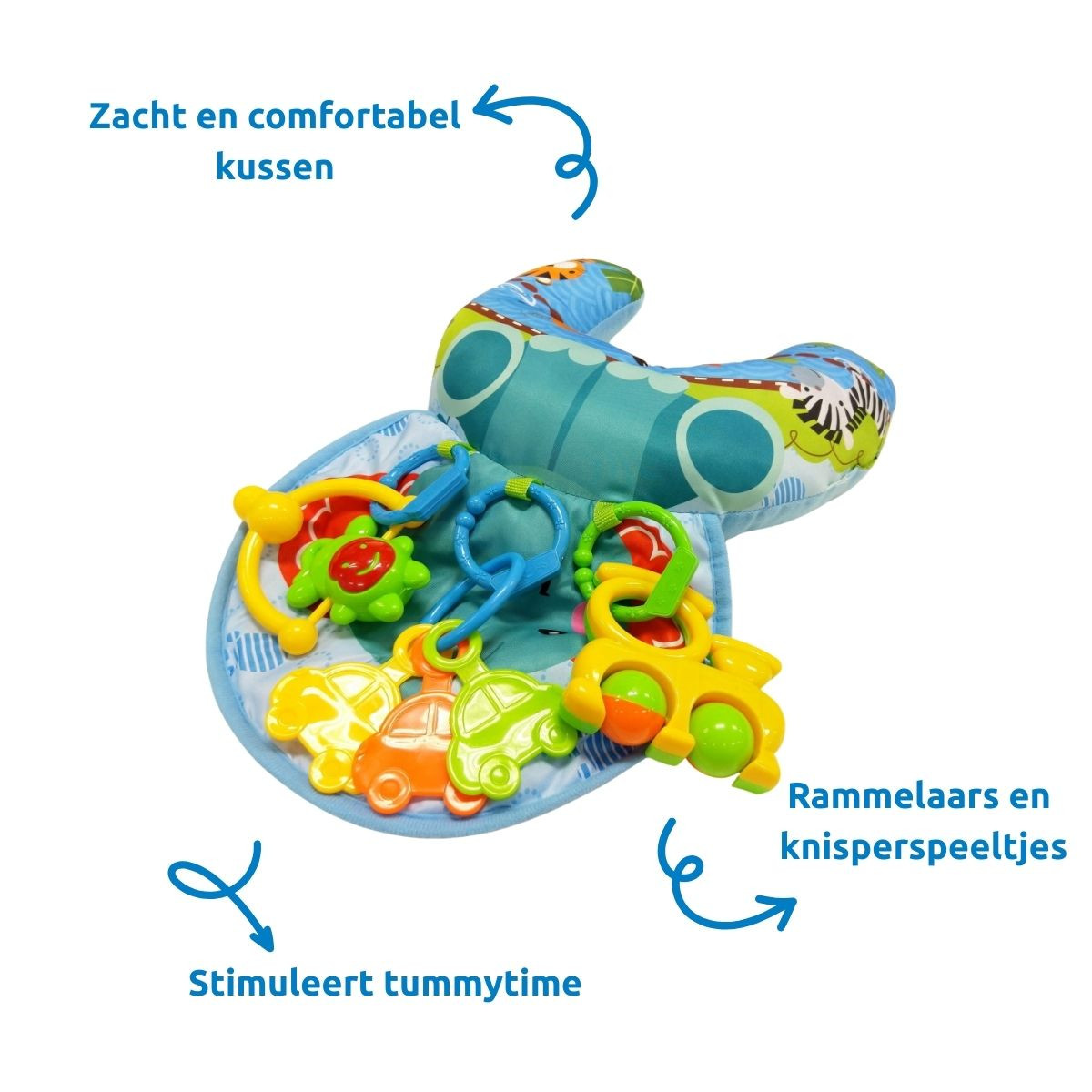 Eco Toys Jungle Olifant Buiktrainer