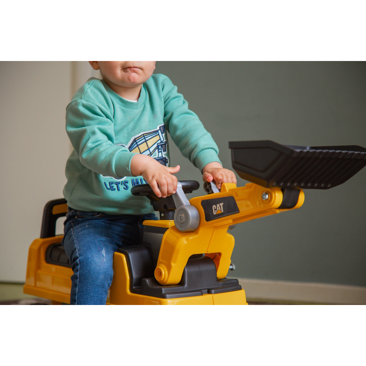 Eco Toys CAT Graafmachine Loopauto