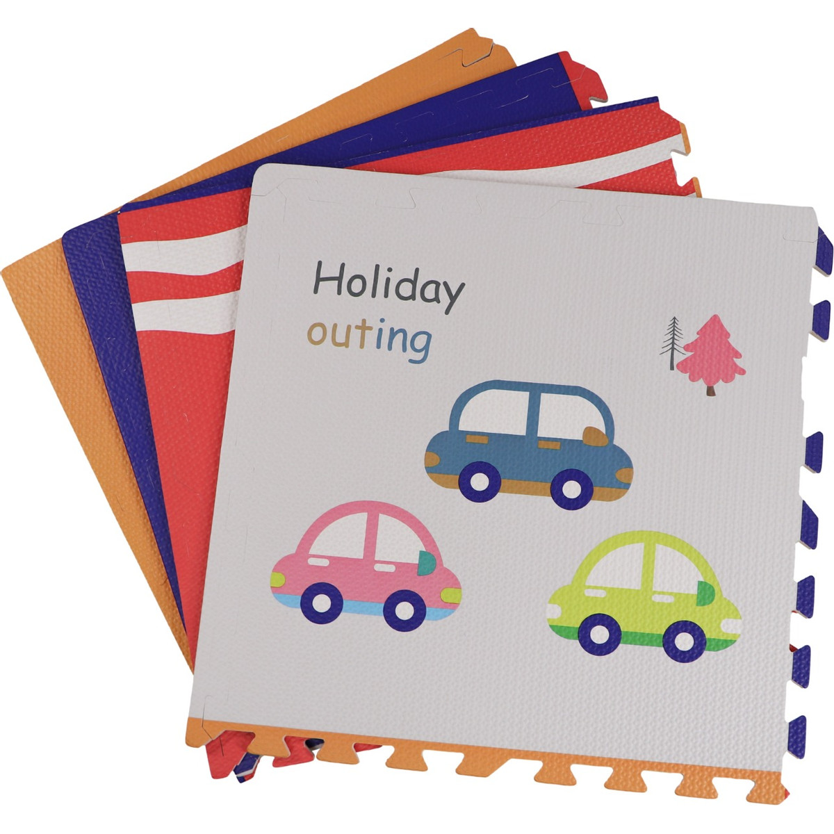 Eco Toys Diertjes Schuimrubber Speelmat