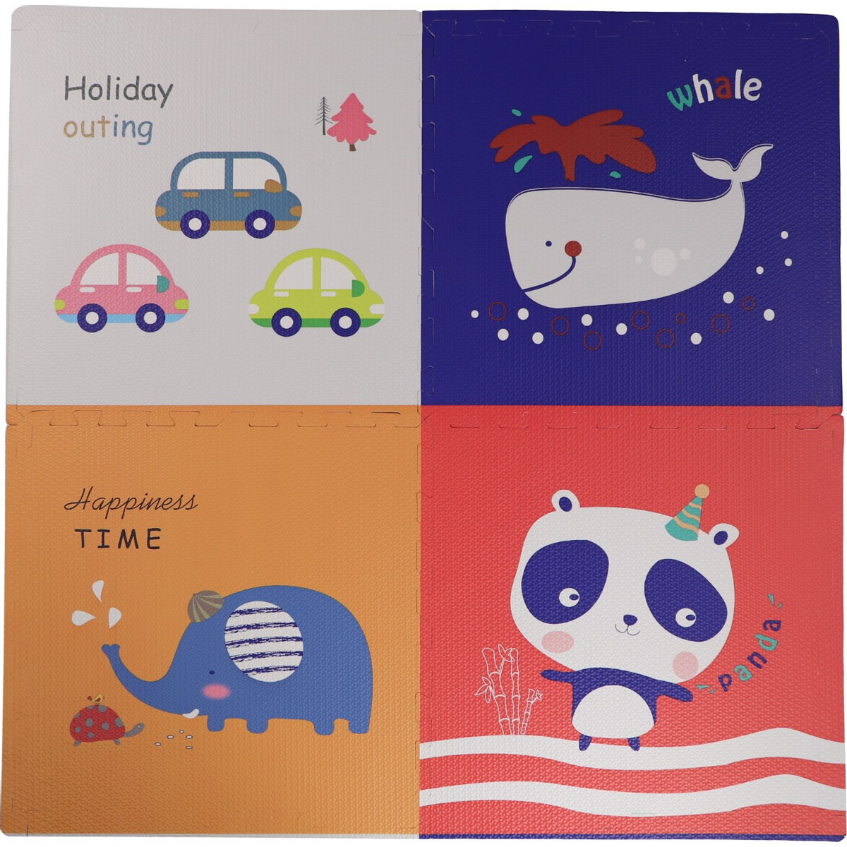 Eco Toys Diertjes Schuimrubber Speelmat