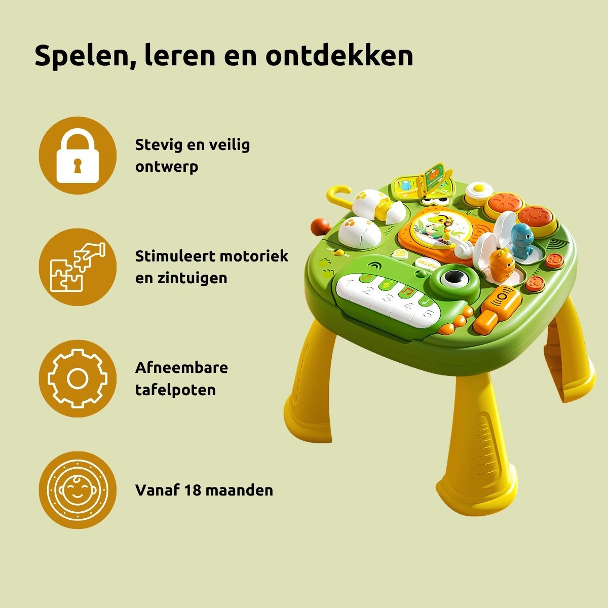 Eco Toys Dinosaurus Activiteiten Speeltafel