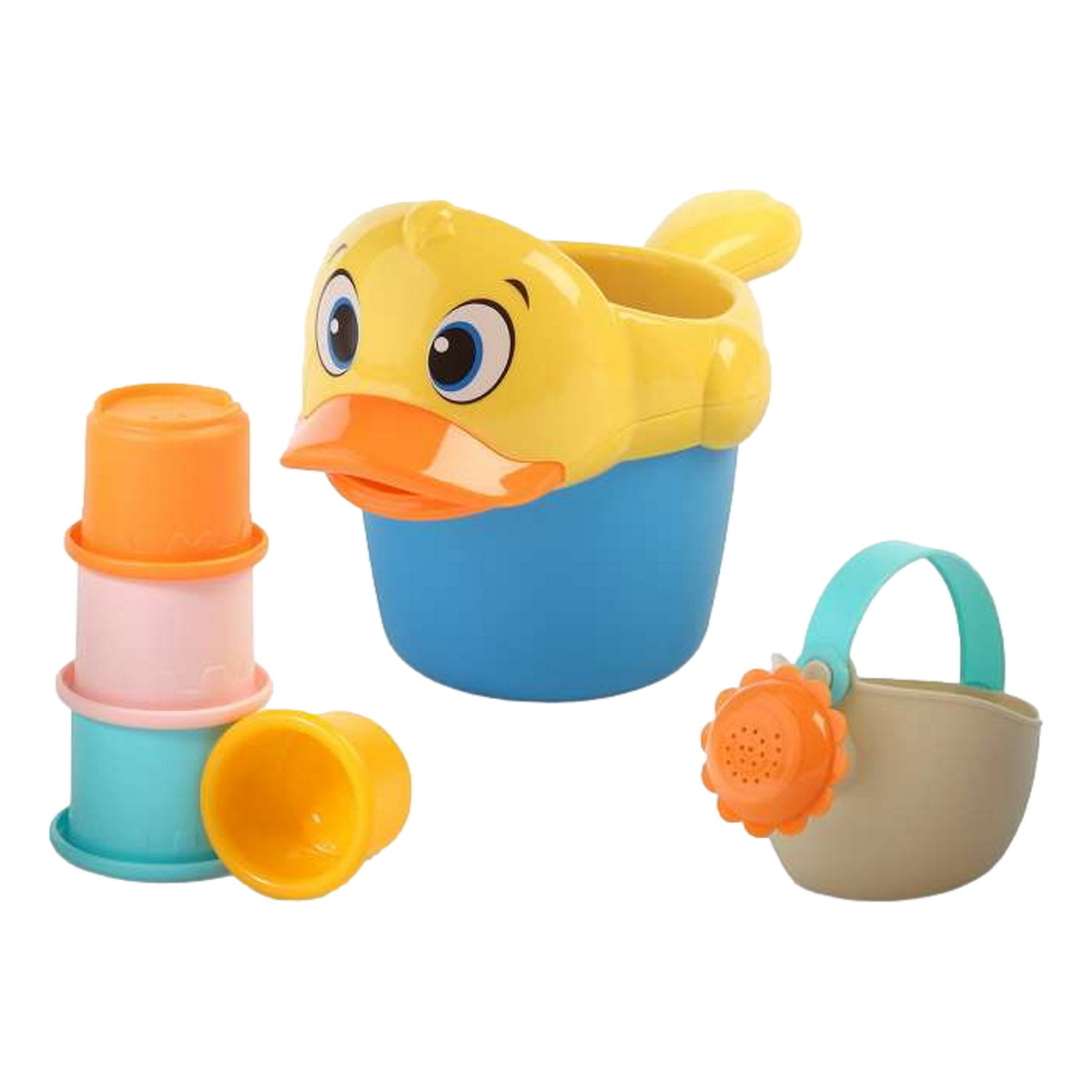 Eco Toys Eend Badspeelgoedset