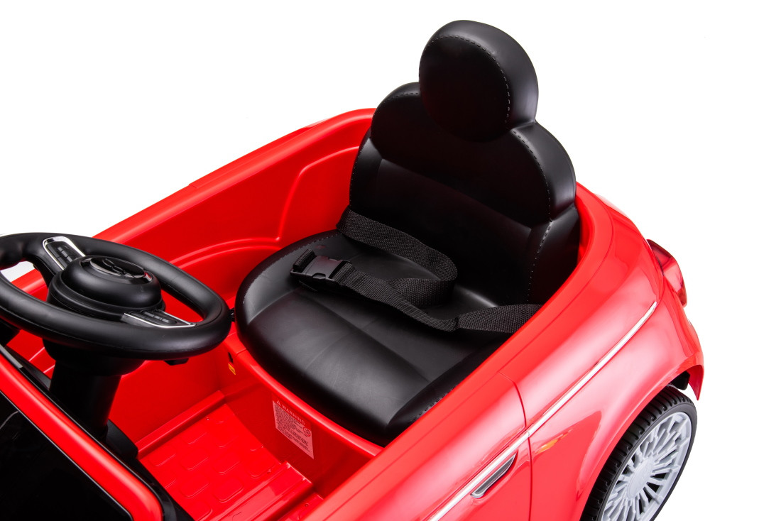 Eco Toys Wit Elektrische Fiat 500 Kinderauto