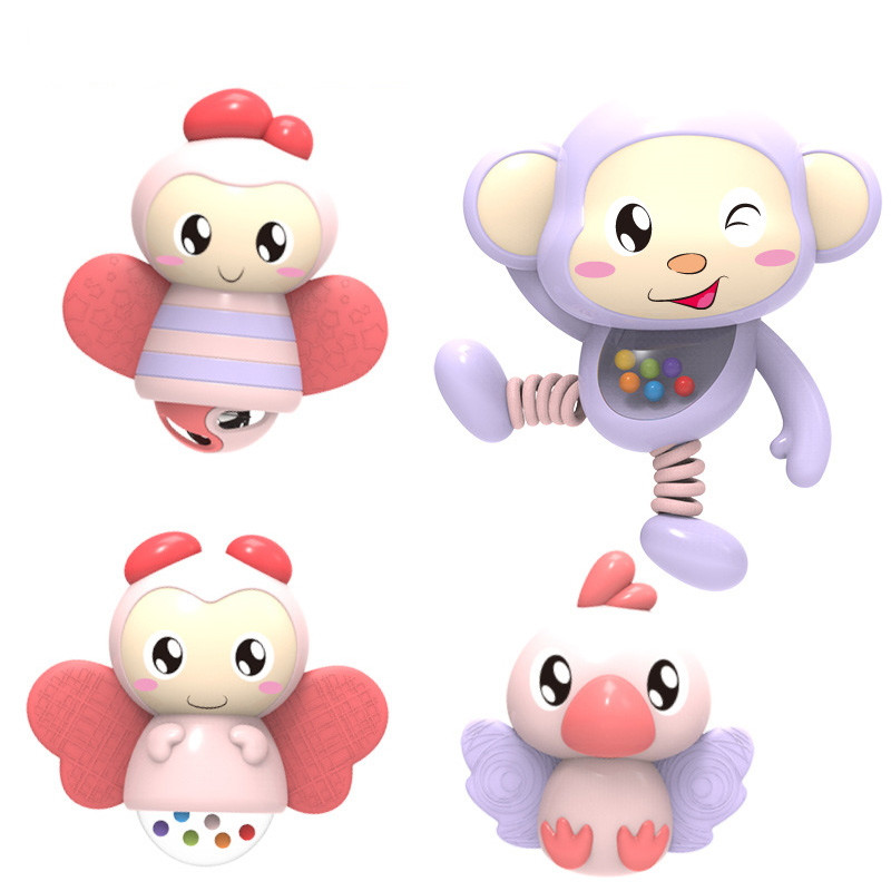 Eco Toys Flower Valley Roze Muziekmobiel