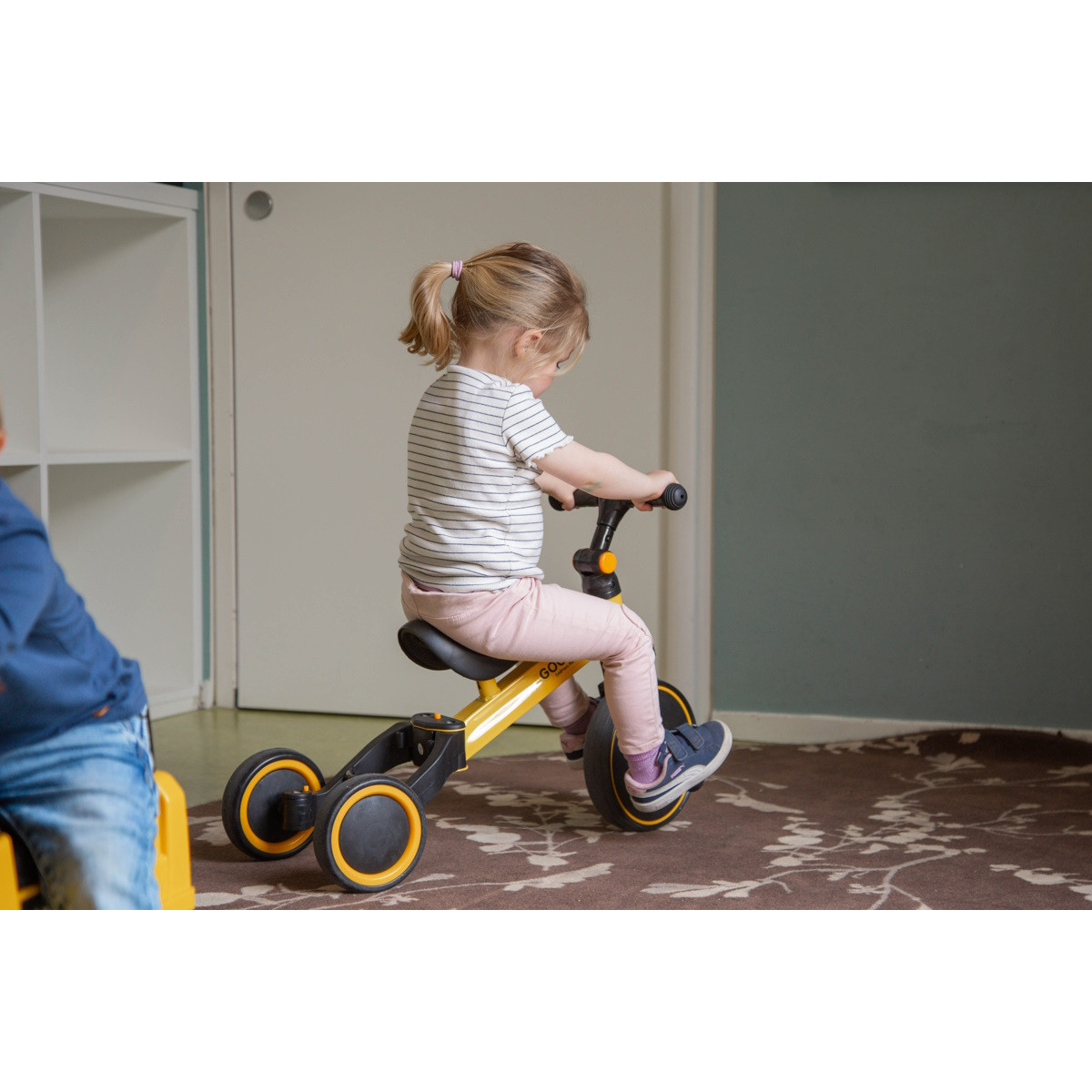 Eco Toys Geel 4-in-1 Loopfiets
