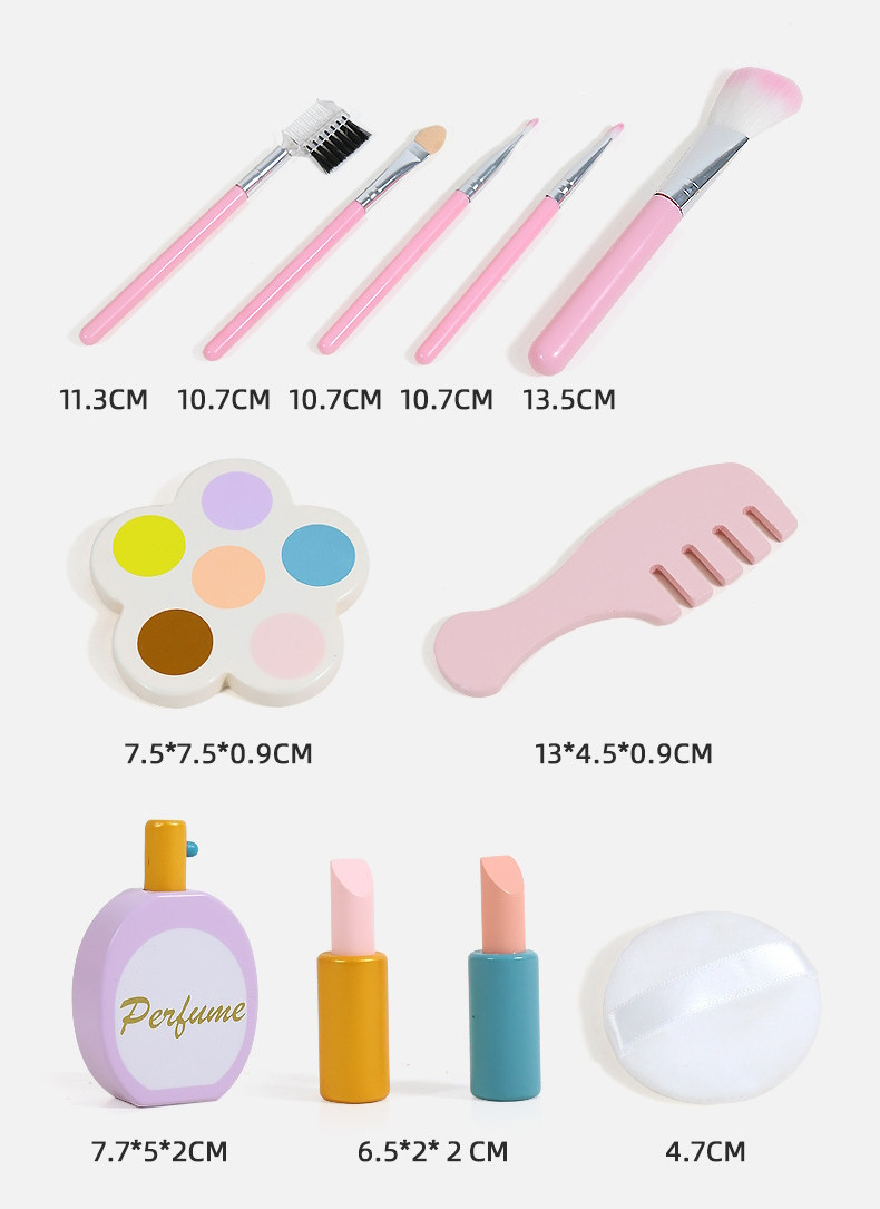 Eco Toys Houten Kaptafel Inclusief Make-Up