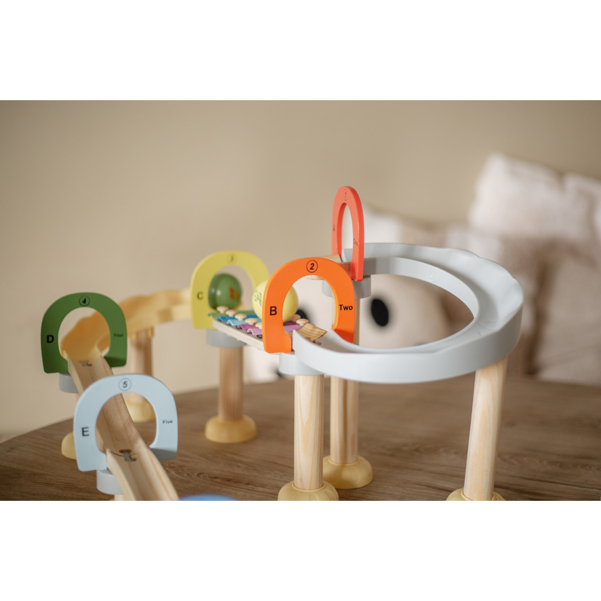 Eco Toys Houten XL Knikkerbaan